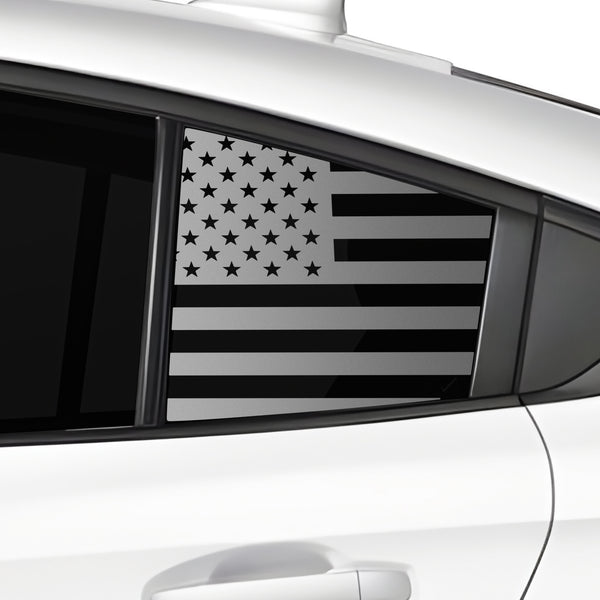 Fits Subaru Legacy 2020-2025 Quarter Window American Flag Vinyl Decal Stickers - Bogar Tech Designs