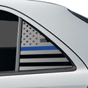 Fits Mercedes-Benz C280 1994-2000 Quarter Window American Flag Vinyl Decal Stickers - Bogar Tech Designs