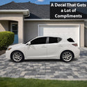 Fits Lexus CT200 2011-2018 Animal Leopard Cheetah Cow Window Vinyl Decal Stickers - Bogar Tech Designs