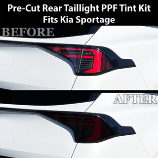 Fits Kia Sportage 2026-2027 Full Headlight Taillight Precut Smoked PPF Tint Kit Film Overlay  - Bogar Tech Designs