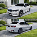 Fits BMW 3 Series 2019-2022 Full Headlight Taillight Precut Smoked PPF Tint Kit Film Overlay  - Bogar Tech Designs