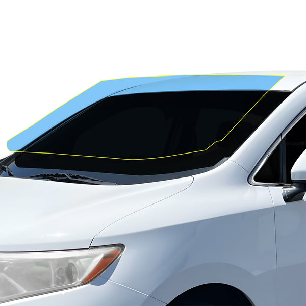 For Nissan Quest 2011-2017 Precut Front Rear Windshield Premium Protection Self Healing Film Kit