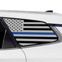 Fits Toyota Crown Signia 2025-2027 Quarter Window American Flag Vinyl Decal Stickers - Bogar Tech Designs