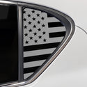 Fits Lexus CT200 2011-2018 Quarter Window American Flag Vinyl Decal Stickers - Bogar Tech Designs