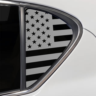 Fits Lexus CT200 2011-2018 Quarter Window American Flag Vinyl Decal Stickers - Bogar Tech Designs