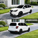 Fits Subaru Forester 2014-2018 Full Headlight Taillight Precut Smoked PPF Tint Kit Film Overlay  - Bogar Tech Designs