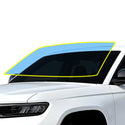 For Jeep Grand Cherokee L 2021-2025 Precut Front Rear Windshield Premium Protection Self Healing Film Kit - Bogar Tech Designs