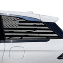 Fits Lincoln Nautilus 2024-2026 Quarter Window American Flag Vinyl Decal Stickers - Bogar Tech Designs