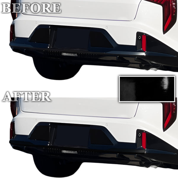 Fits Kia K4 GT-Line 2024-2026 Vinyl Chrome Delete Grille Blackout Decal Stickers Overlay Film