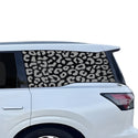 Fits Infiniti QX80 2025-2027 Animal Leopard Cheetah Cow Window Vinyl Decal Stickers - Bogar Tech Designs
