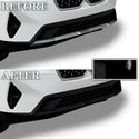Fits BMW X4 2019-2025 Vinyl Chrome Delete Grille Blackout Decal Stickers Overlay Film - Bogar Tech Designs