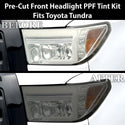 Fits Toyota Tundra 2007-2013 Full Headlight Taillight Precut Smoked PPF Tint Kit Film Overlay  - Bogar Tech Designs