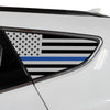 Fits Hyundai Santa Fe Sport 2013-2018 Quarter Window American Flag Vinyl Decal Stickers - Bogar Tech Designs