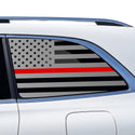 Fits Mercedes-Benz GLS 2024-2026 Quarter Window American Flag Vinyl Decal Stickers - Bogar Tech Designs