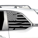 Fits Subaru Forester 2025-2027 Quarter Window American Flag Vinyl Decal Stickers - Bogar Tech Designs