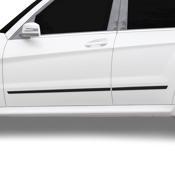 Fits Mercedes-Benz GLK 2013-2015 Vinyl Chrome Delete Grille Blackout Decal Stickers Overlay Film - Bogar Tech Designs