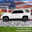 Fits Toyota 4Runner 2025-2026 Quarter Window American Flag Vinyl Decal Stickers - Bogar Tech Designs