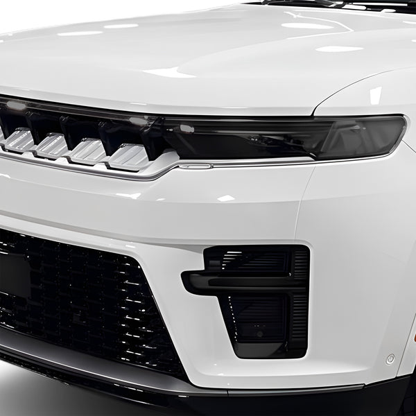 Fits Jeep Grand Wagoneer L 2026-2027 Full Headlight Taillight Precut Smoked PPF Tint Kit Film Overlay  - Bogar Tech Designs