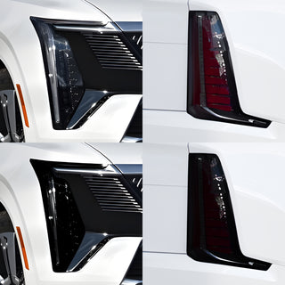 Fits Cadillac Escalade IQ 2025-2026 Full Headlight Taillight Precut Smoked PPF Tint Kit Film Overlay  - Bogar Tech Designs