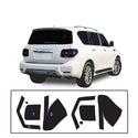 Fits Nissan Armada 2017-2020 Full Headlight Taillight Precut Smoked PPF Tint Kit Film Overlay  - Bogar Tech Designs