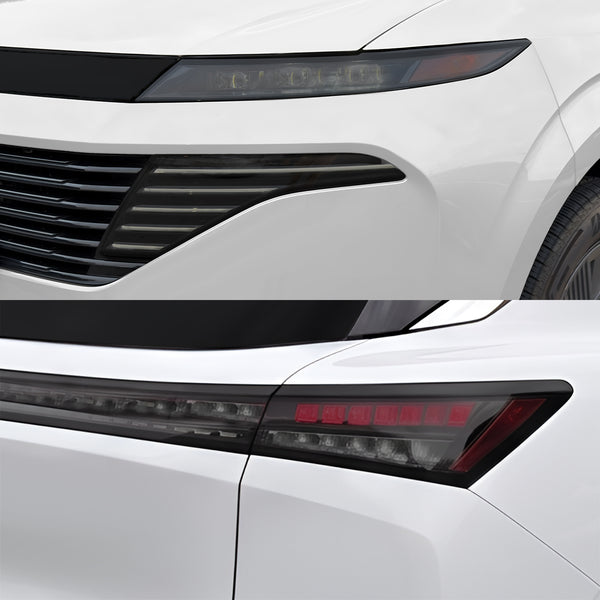 Fits Nissan Murano 2025-2026 Full Headlight Taillight Precut Smoked PPF Tint Kit Film Overlay  - Bogar Tech Designs