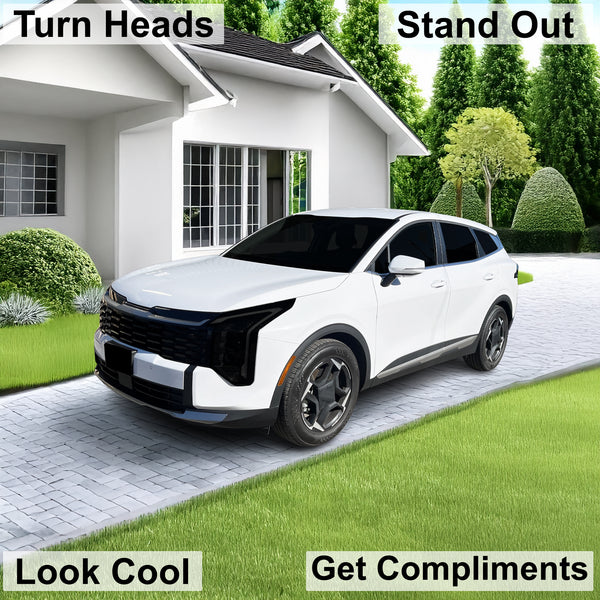 Fits Kia Sportage 2026-2027 Full Headlight Taillight Precut Smoked PPF Tint Kit Film Overlay  - Bogar Tech Designs