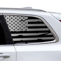 Fits Volvo XC90 2020-2025 Quarter Window American Flag Vinyl Decal Stickers - Bogar Tech Designs