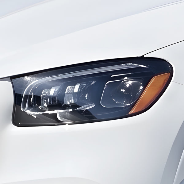 Fits Mercedes-Benz GLS-Class 2024-2026 Full Headlight Taillight Precut Smoked PPF Tint Kit Film Overlay