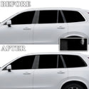 Fits Volvo XC90 2020-2025 Vinyl Chrome Delete Grille Blackout Decal Stickers Overlay Film - Bogar Tech Designs