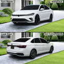 Fits Volkswagen Jetta 2025-2026 Full Headlight Taillight Precut Smoked PPF Tint Kit Film Overlay  - Bogar Tech Designs