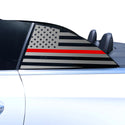 Fits Mercedes-Benz CLE Convertible 2024-2026 Quarter Window American Flag Vinyl Decal Stickers - Bogar Tech Designs