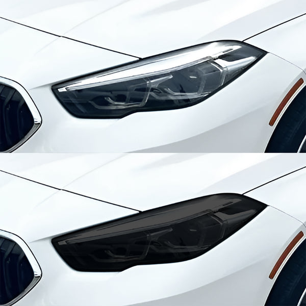 Fits BMW 2 Series 2020-2024 Full Headlight Taillight Precut Smoked PPF Tint Kit Film Overlay  - Bogar Tech Designs