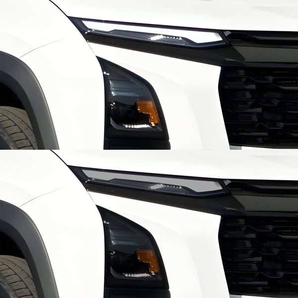 Fits Chevrolet Equinox 2025-2026 Full Headlight Taillight Precut Smoked PPF Tint Kit Film Overlay  - Bogar Tech Designs