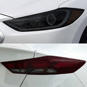 Fits Hyundai Elantra 2017-2018 Full Headlight Taillight Precut Smoked PPF Tint Kit Film Overlay  - Bogar Tech Designs