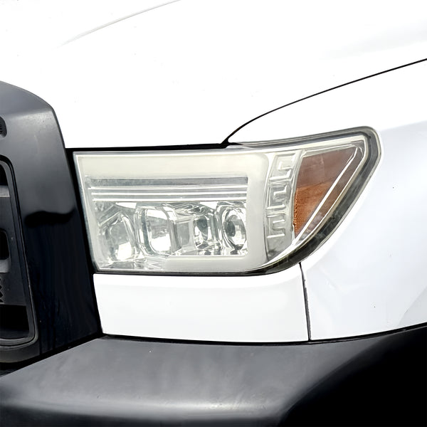 Fits Toyota Tundra 2007-2013 Full Headlight Taillight Precut Smoked PPF Tint Kit Film Overlay