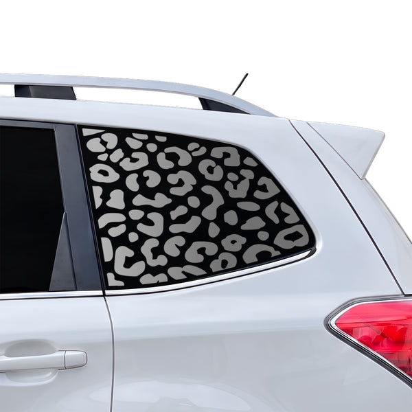 Fits Subaru Forester 2014-2018 Animal Leopard Cheetah Cow Window Vinyl Decal Stickers
