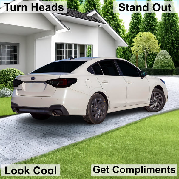 Fits Subaru Legacy 2020-2025 Full Headlight Taillight Precut Smoked PPF Tint Kit Film Overlay  - Bogar Tech Designs