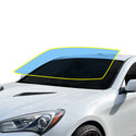 For Hyundai Genesis 2010-2016 Precut Front Rear Windshield Premium Protection Self Healing Film Kit - Bogar Tech Designs