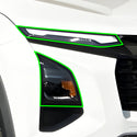 Fits Chevrolet Equinox 2025-2026 Full Headlight Taillight Precut Smoked PPF Tint Kit Film Overlay  - Bogar Tech Designs