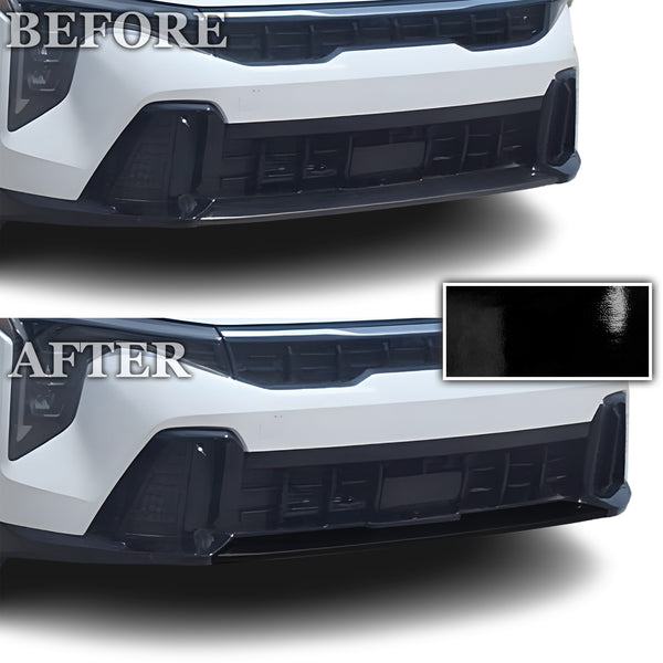 Fits Kia K4 GT-Line 2024-2026 Vinyl Chrome Delete Grille Blackout Decal Stickers Overlay Film - Bogar Tech Designs