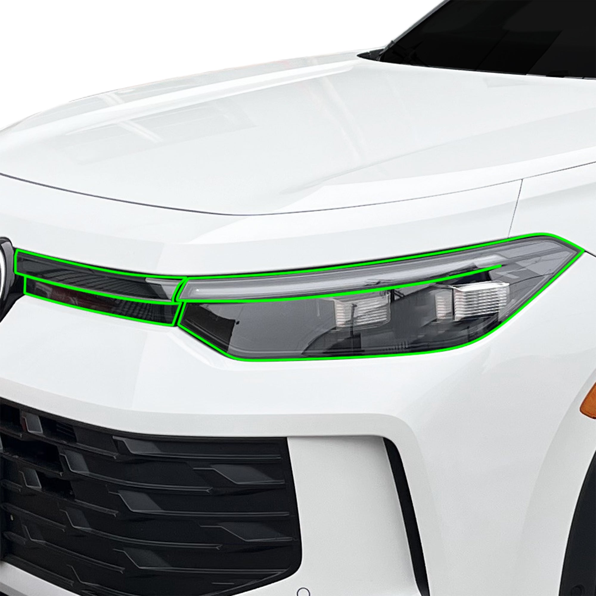 Fits Volkswagen Tiguan 2025-2027 Full Headlight Taillight Precut Smoked PPF Tint Kit Film Overlay  - Bogar Tech Designs