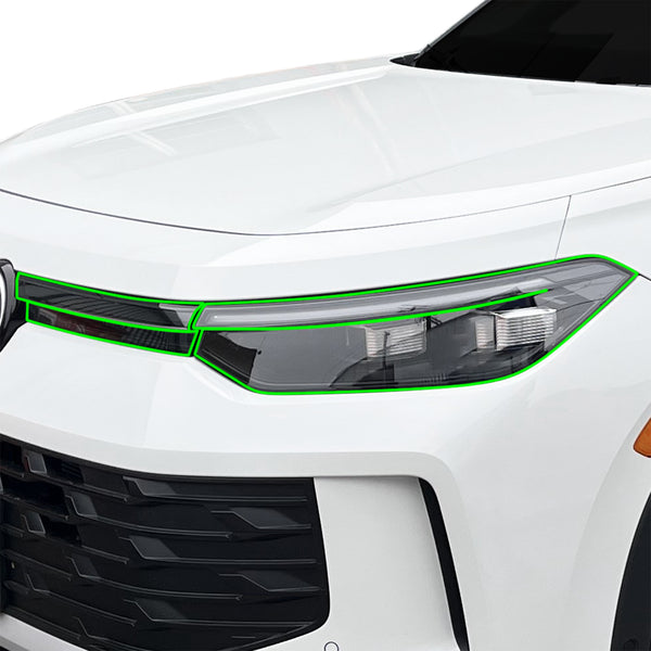 Fits Volkswagen Tiguan 2025-2027 Full Headlight Taillight Precut Smoked PPF Tint Kit Film Overlay  - Bogar Tech Designs