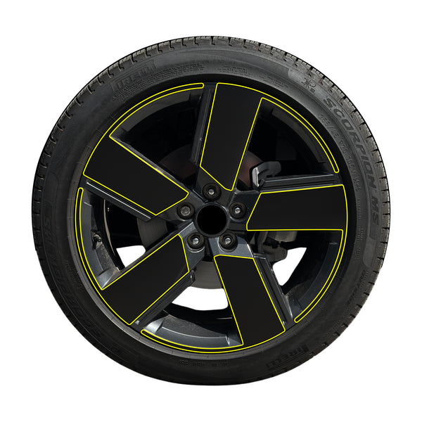 Fits Hyundai Santa Fe 2024-2027 Vinyl Chrome Delete Grille Blackout Decal Stickers Overlay Film - Bogar Tech Designs