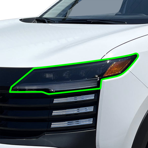 Fits Nissan Kicks 2025-2026 Full Headlight Taillight Precut Smoked PPF Tint Kit Film Overlay  - Bogar Tech Designs