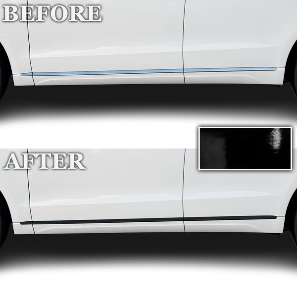 Fits Audi Q5 2013-2017 Vinyl Chrome Delete Grille Blackout Decal Stickers Overlay Film - Bogar Tech Designs