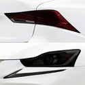 Fits Lexus IS 2017-2020 Full Headlight Taillight Precut Smoked PPF Tint Kit Film Overlay  - Bogar Tech Designs
