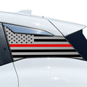 Fits Nissan Kicks 2025-2027 Quarter Window American Flag Vinyl Decal Stickers - Bogar Tech Designs