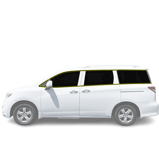 Fits Nissan Quest 2011-2017 Vinyl Chrome Delete Grille Blackout Decal Stickers Overlay Film - Bogar Tech Designs