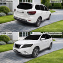 Fits Nissan Pathfinder 2013-2016 Full Headlight Taillight Precut Smoked PPF Tint Kit Film Overlay  - Bogar Tech Designs