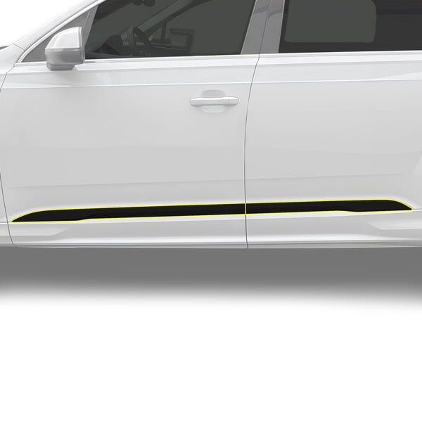 Fits Audi Q7 2020-2024 Vinyl Chrome Delete Grille Blackout Decal Stickers Overlay Film - Bogar Tech Designs